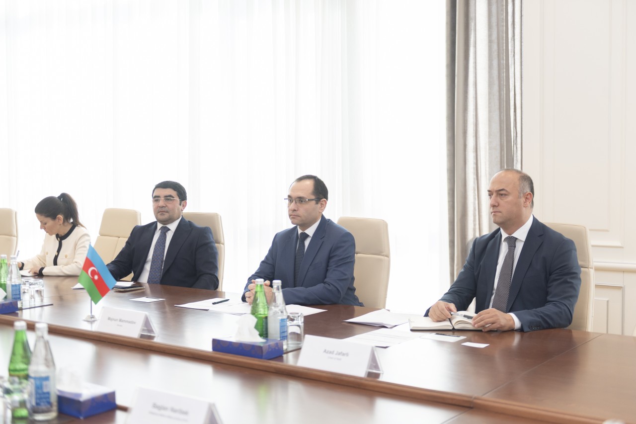 Məcnun Məmmədov Berik Arın ilə görüşdü - FOTOLAR